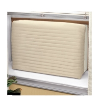 Indoor Air Conditioner Cover Double Insulation Fan Windshield Useful Cas Home 